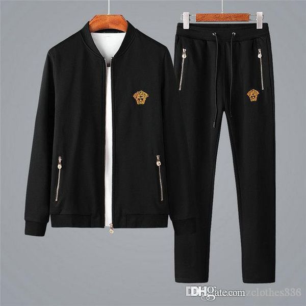 

мужские дизайнерские костюмы роскошные ветровка ветрокрылых мужчины high street kanye west men роскошный спортивный костюм пота костюмы, Gray