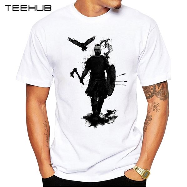 

2019 teehub men's fashion to valhalla printed t-shirt short sleeve novelty design cool tee