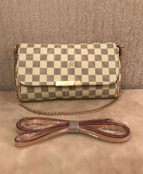 

#1678 handbags leather material gold chain handbag shoulder bags lv louis vuitton
