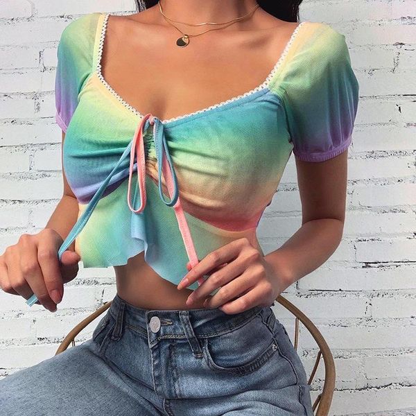 

t shirt teenager dayly clothing v neck womens designer crop casual womens designer, White