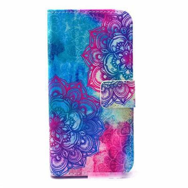 

wholesale uv printing luxury leather cover with card slots flip wallet phone case for iphone x 7 7plus