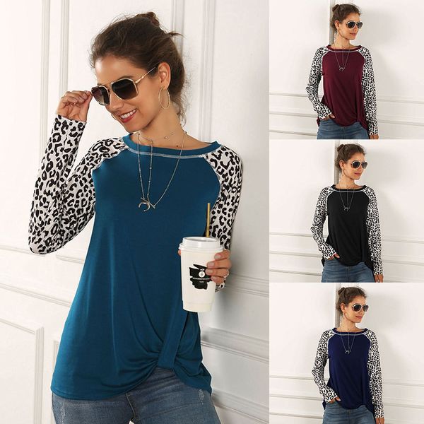 

женские футболки фитнес leopard куртка центр спортивной quick dry йога рубашки полный рукав дышащая одежда активный тренировки running, White;red