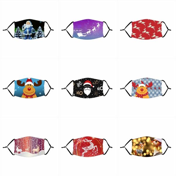 

4larf 233 face style headband bandana scarf multifunctional seamless printed mask tube ring scarf men women#690, Black