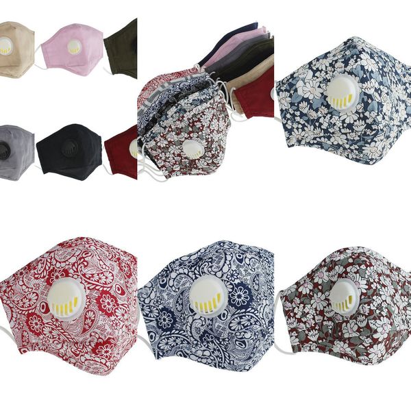 

face masks mask anti-dust reusable washable pm2.5 dhl valve protective cotton face masks c 67kd