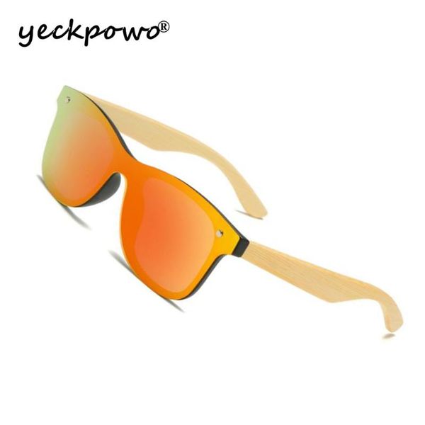 

yeckpowo sunglasses men polarized sunglasses uv400 2020 style wooden bamboo leg mens for traveling fishing, White;black