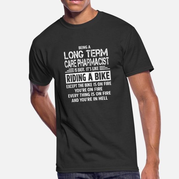 

long term care pharmacist t shirt men knitted 100% cotton o-neck sunlight authentic spring autumn pictures shirt