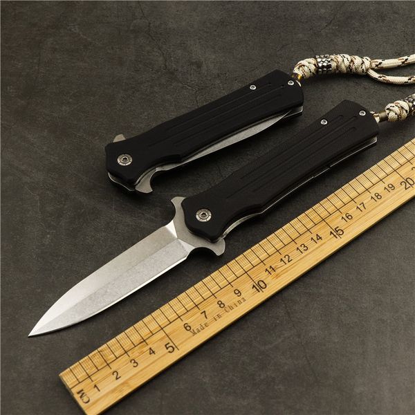 

new outdoor camping survival d2 blade folding knife high hardness sharp tactical hunting folding knife g10 handle fruit knife edc tool