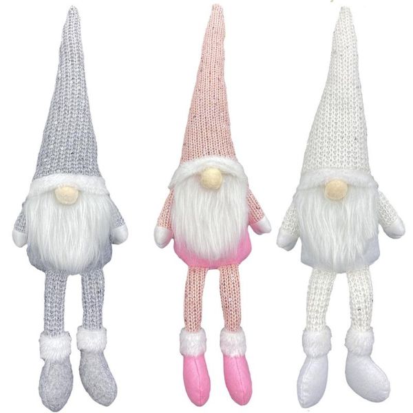 

christmas decorations handmade santa cloth doll birthday present for home holiday decoration faceless old man window 824