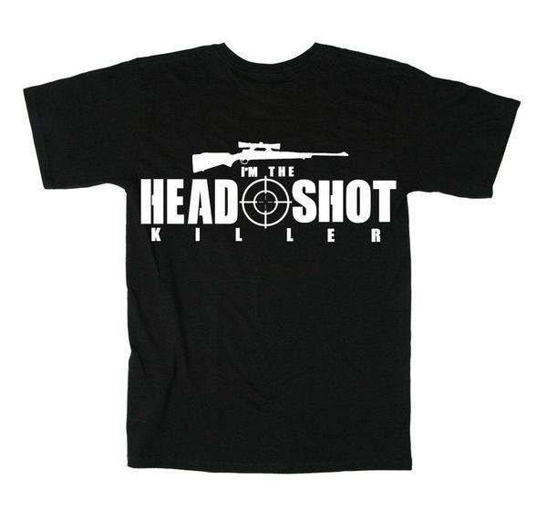 

t-shirt i'm headskiller marksman cecchino tshirt maglietta