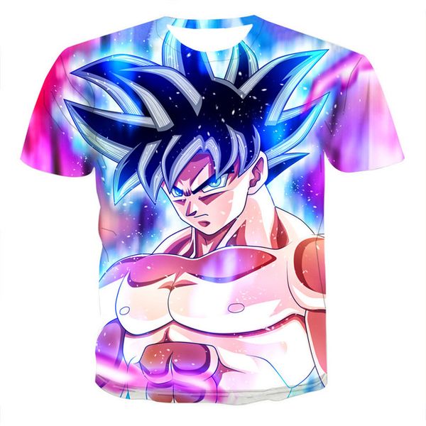 

anime graphic black anime 3d print shirts comics oversized hippie men clothing
