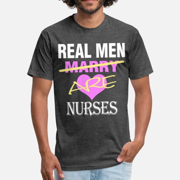 

nurse new men are nurse t shirt men designing 100% cotton crew neck cool gift authentic spring autumn leisure shirt