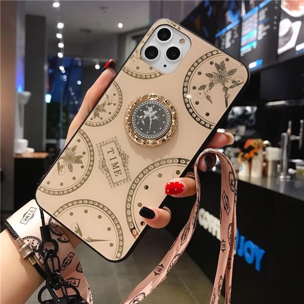 

cgjxsluxury designer phone case for iphone se 2 11 pro max xs xr x case shockproof case for iphone 7 8 plus 6s 6 with lanyard