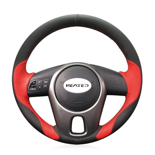 

плетение чехол для рулевого колеса крышки для kia forte 2009-2014 soul 2010-2013 рио 2009-2011 руль kia