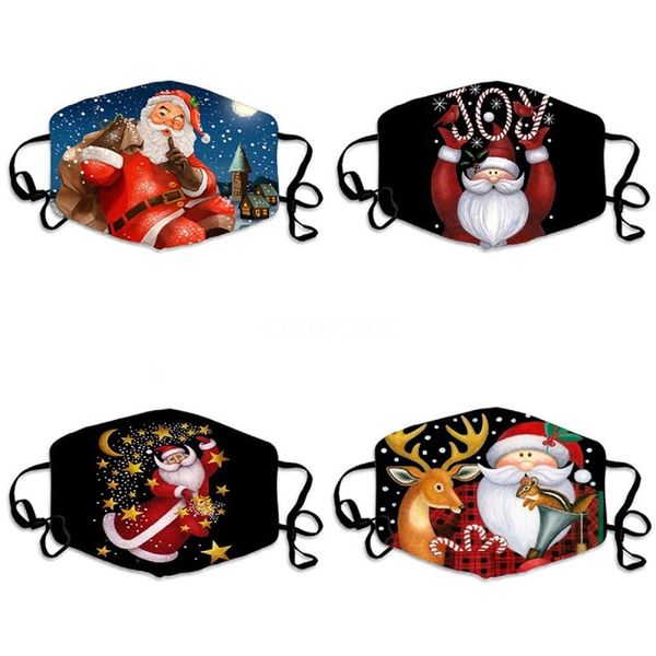 

europe and america camouflage mask printed dust mask face masks housekeeping designer masks#175, Black