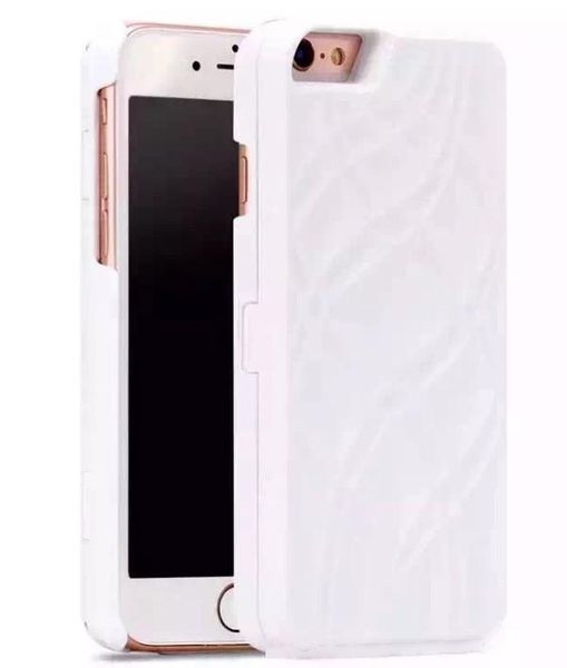 

luxury secret mirror wallet phone case multi function card slot holder pc wallet pouch case girls cosmetic mirror cover for iphone 6 7 plus