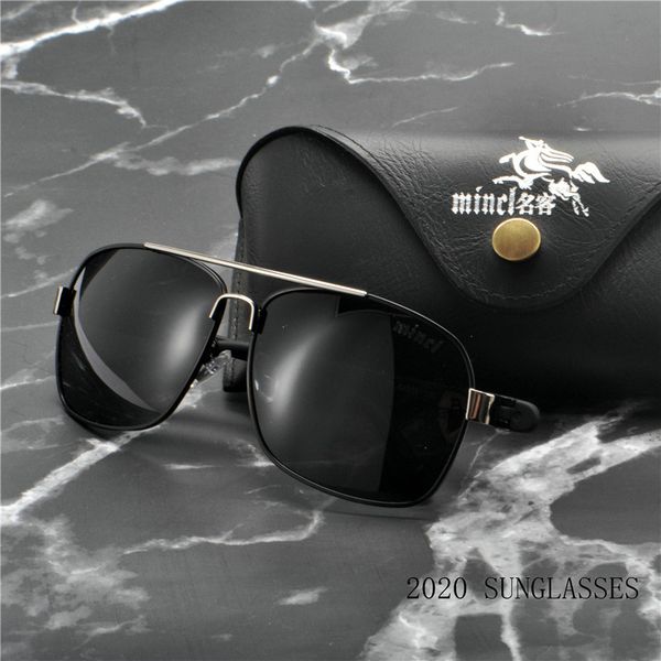 

mincl/new polarized sunglasses men / women brand designer fashion sunglasses ladies fashion fml, White;black