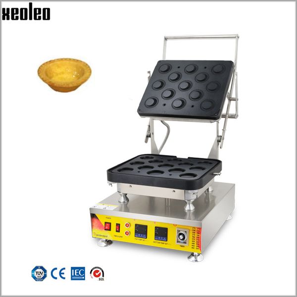 

bread makers xeoleo 13 egg tarts shell made together flowing cheese tart boat shape making machine non-stick waffle