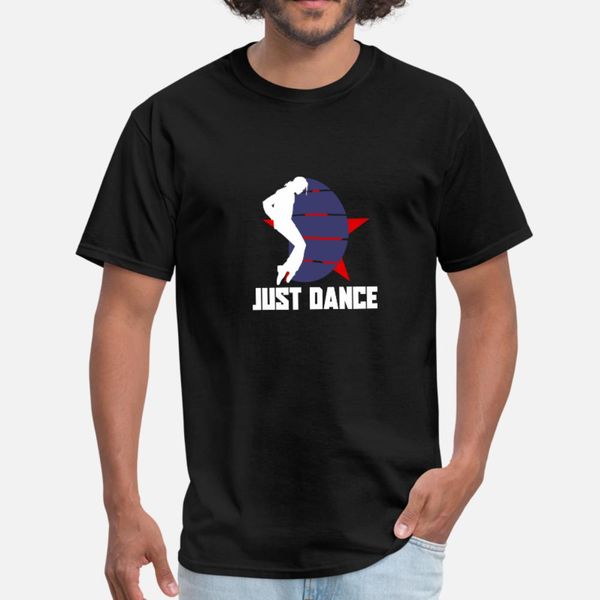 

just dance star t shirt men personalized 100% cotton s-xxxl clothing loose basic summer letters shirt