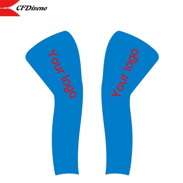 

2020 custom bicycle legwarmers pants warm lycra with high-elastic, Black;blue