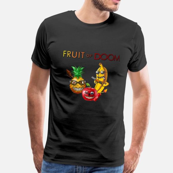 

fruit of doom t shirt men knitted cotton size s-3xl novelty fitness breathable summer cool shirt