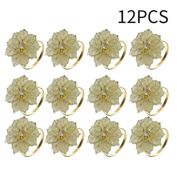 

dining room dinner napkin ring for weddings tissue holder flowers shape floral