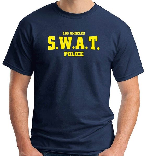 

2019 new arrival men's novetly printed t-shirt maglia maglietta uomo police swat summer cool tees t shirt