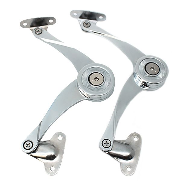 

2pcs home wardrobe soft close lid support cabinet hinge hardware damper folding