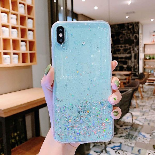 

случай мобильного телефона для iphone7 8 11pro max xs max x clear tpu защитной задней крышки нового