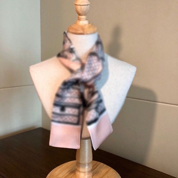 

silk head scarf echarpe plaid floral letter soft scarfs for women 2020 new fashion spring autumn scarf ribbon hijab scarves