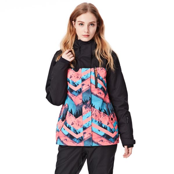 

skiing jackets gsousnow ski suit 2021 winter style windbreak waterproof outdoor warm lady