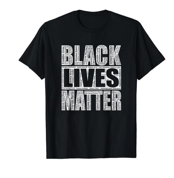 

us stock black lives matter soft graphic t shirt blm casual summer t-shirt i can't breathe short sleeve tshirt hip hop tees, White;black
