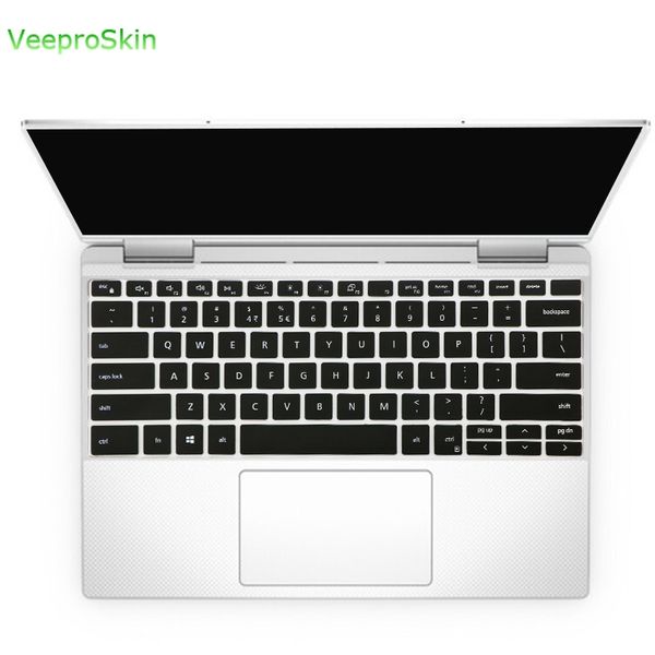 

for new 2020 xps 13 9300 7390 2-in-1 13.3" xps 15 9500 / 17 9700 silicone keyboard cover skin notebook laptop