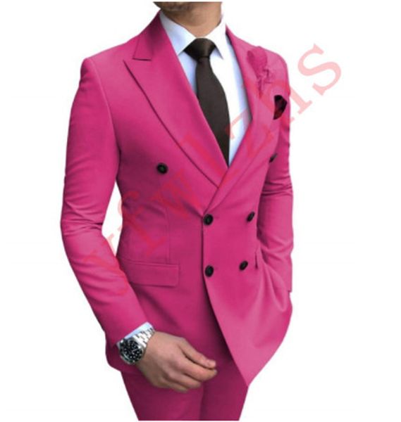 

classic wedding tuxedos double-breasted slim fit suits for men groomsmen suit two pieces prom formal suits (jacket+pants+tie) w293, Black;gray