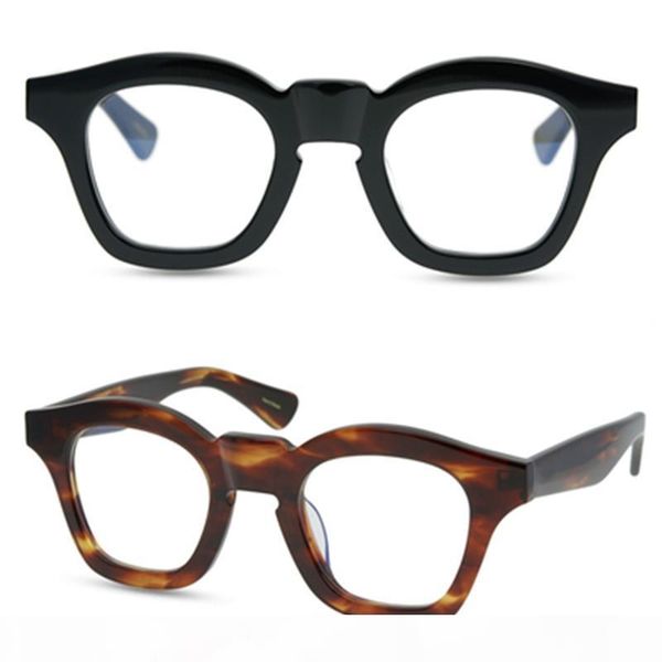 

men optical glasses frames brand spectacle frames vintage fashion glasses frames for women the mask handmade myopia eyeglasses with box, Silver