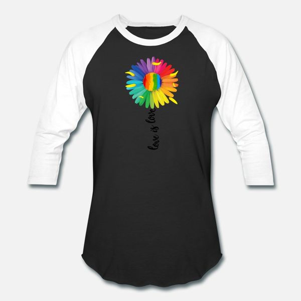 

love is love sunflower t shirt men printed 100% cotton s-xxxl slim fit breathable spring natural shirt