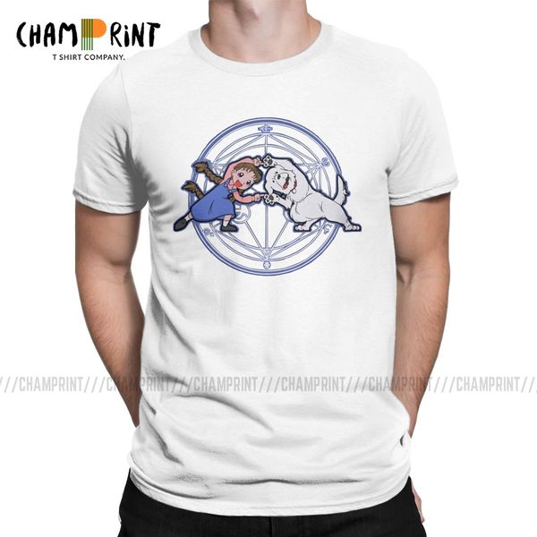 

fullmetal alchemist t-shirts men brotherhood pride anime leisure pure cotton tees round neck short sleeve t shirt big size