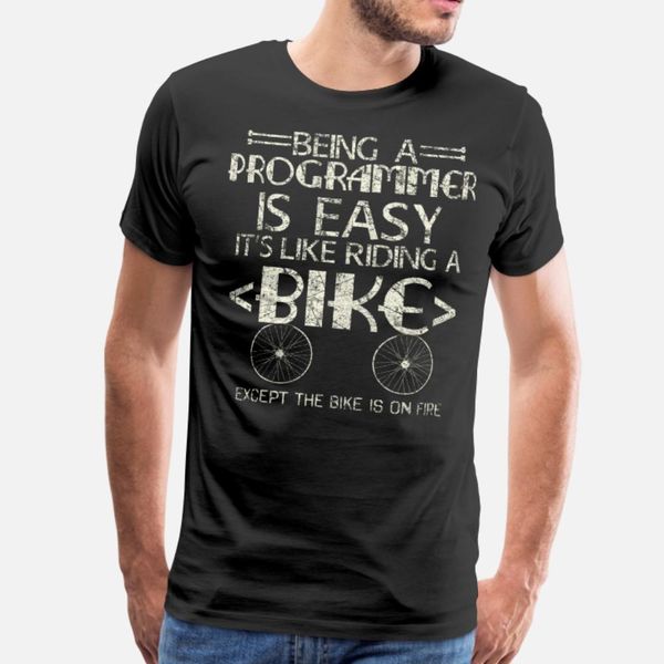 

programmer t shirt men custom 100% cotton s-3xl basic solid interesting humor spring pictures shirt