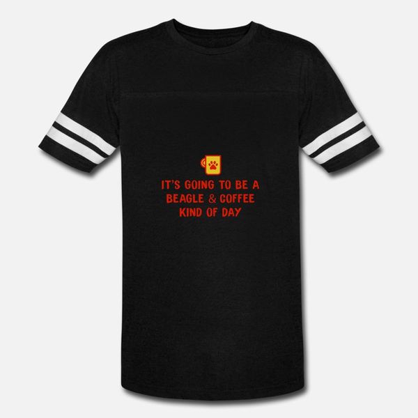 

beagle & coffee day shirt t shirt men customize short sleeve plus size 3xl natural loose basic summer natural shirt