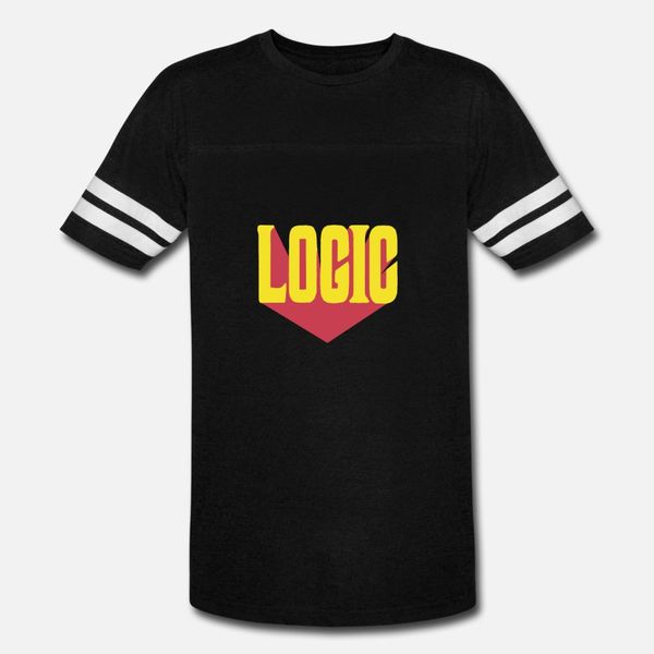 

logic t shirt men printed tee shirt plus size 3xl solid color graphic new style summer natural shirt