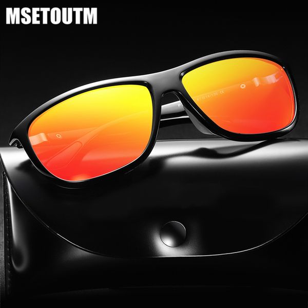 

2020 msetoutm polarized sunglasses men uv400 driver sports new classic brand designer outdoors fashion sun glasses high quality, White;black