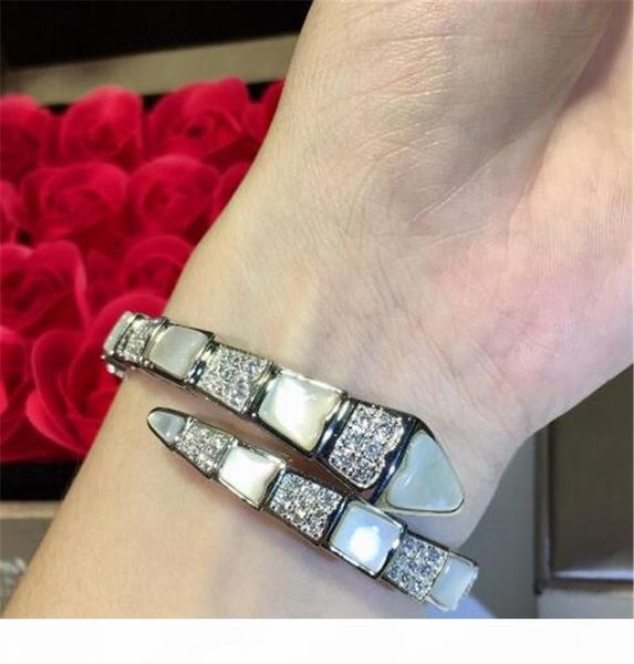 

bangle women snake bracelets for women diamond bangle jewelry birthday new year gift jewelry, Black