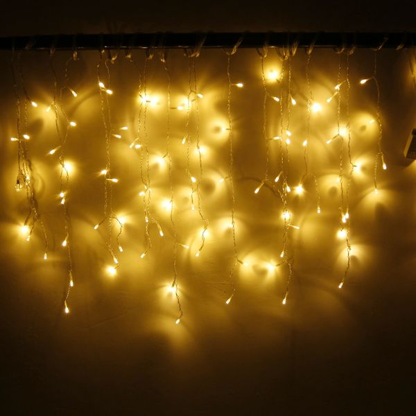 

led icicle led curtain fairy string light fairy light 96 led christmas light for wedding home window party decor