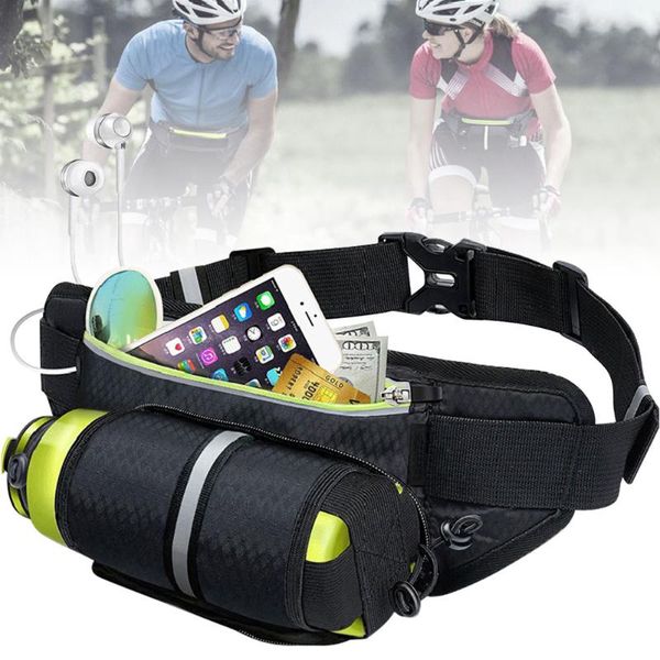 

outdoor bags selling sports waist fanny bag bicycle pack belt cycle water bottle pouch for cycling running