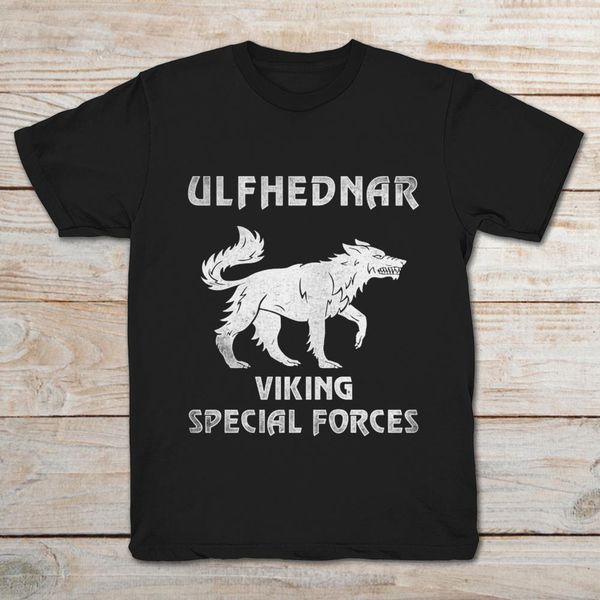 

2019 men's funny ulfhednar viking special forces black t-shirt s-3xl graphic t shirts