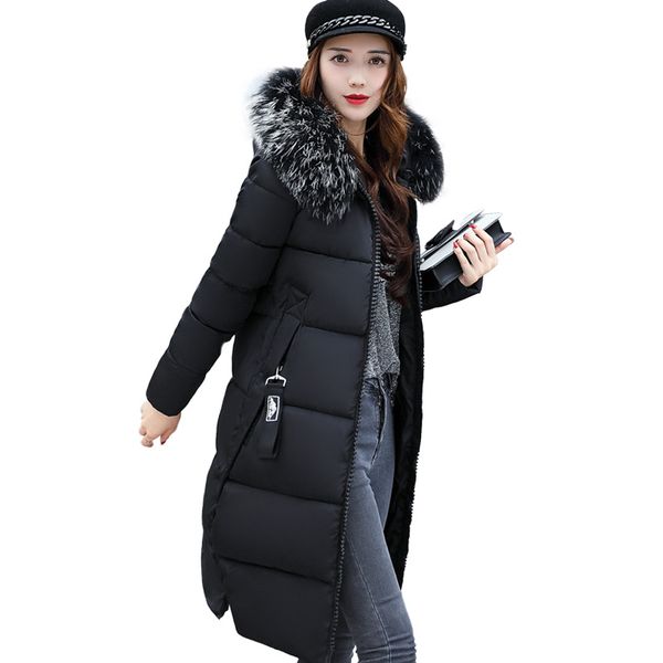 

winter coat women jacket female jackets clothes winter jacket women korean hooded parkas woman chaqueta mujer mze-2009 wpy842, Black