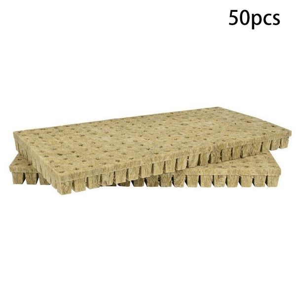 

25x25x40mm hydroponic grow rockwool cubes soilless cultivation compress base