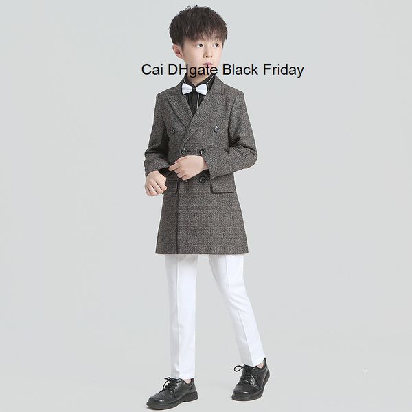 

fashion boys wedding jacket for kids formal birthday party blazer tuxedo brand children wind coat clothes piano ceremony costume