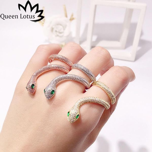 

new finger ring jewelry snake women rings cubic ia ladies wedding party gift, Golden;silver