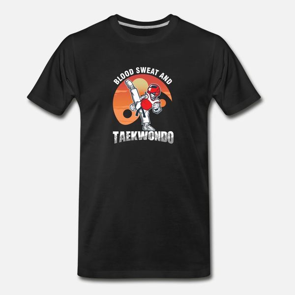 

blood sweat тхэквондо боевые художники дзюдо каратэ футболка мужчины печати хлопок размер s-3xl natural graphic basic summer style pattern s
