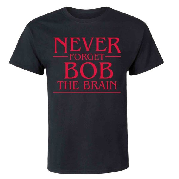 

new summer men's 100% cotton basic style hip hop o neck t shirt bob the brain-mens short sleeve tee shirt teet shirt business